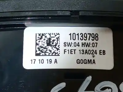 Second-hand car spare part headlights switch for ford focus iii 1.0 ecoboost oem iam references f1et13a024eb f1et13a024eb f1et13a024eb