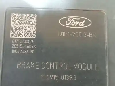 Piesă de schimb auto la mâna a doua abs pentru ford b-max (jk) 1.5 tdci referințe oem iam d1b12c405ag d1b12c405ag d1b12c405ag