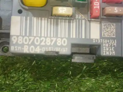 İkinci el araba yedek parçası röle/sigorta kutusu için citroen berlingo multispace (b9) 1.2 puretech 110 oem iam referansları 9807028780 bsmr04 9807028780