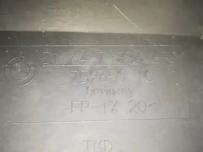 Second-hand car spare part front bumper reinforcement for bmw 1 (e87) 118 d oem iam references   