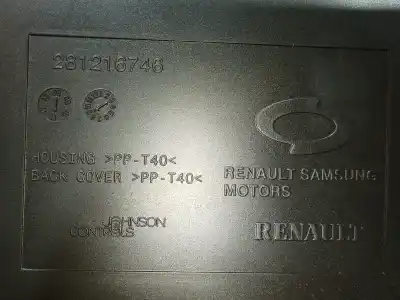 Peça sobressalente para automóvel em segunda mão quadrante por renault fluence (l3_) z.e. referências oem iam 281216746 248108436r 281216746