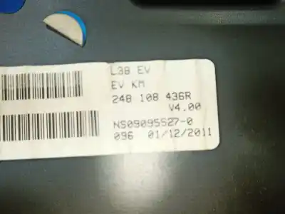 Peça sobressalente para automóvel em segunda mão quadrante por renault fluence (l3_) z.e. referências oem iam 281216746 248108436r 281216746