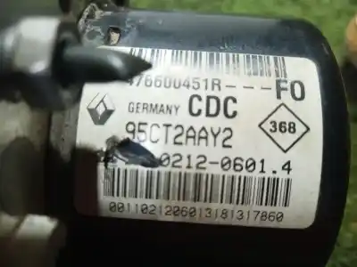 Second-hand car spare part abs for renault fluence (l3_) z.e. oem iam references 476600451r 28561260013 476600451r