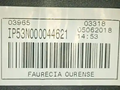 Автозапчастина б/у панель приладів для renault megane iii hatchback (bz0/1_, b3_) 1.2 tce (bz16 bz28) посилання на oem iam 1726412x m51241 1726412x