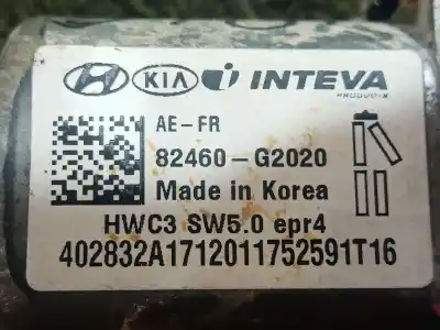Recambio de automóvil de segunda mano de motor elevalunas delantero derecho para hyundai ioniq (ae) 1.6 gdi hybrid referencias oem iam 82460g2020 82460g2020 82460g2020