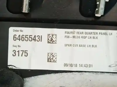 Pezzo di ricambio per auto di seconda mano rivestimento portiera posteriore sinistra per mini mini 5-trg. (f55) cooper d riferimenti oem iam 7312151 7312151 7312151