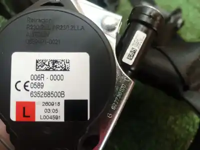 Peça sobressalente para automóvel em segunda mão cinto de segurança dianteiro esquerdo por mini mini 5-trg. (f55) cooper d referências oem iam 635268 635268 635268