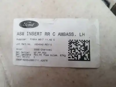 Автозапчастина б/у обкітка задніх лівіх дверей для ford c-max ii (dxa/cb7, dxa/ceu) 1.0 ecoboost посилання на oem iam 162451 162451 162451