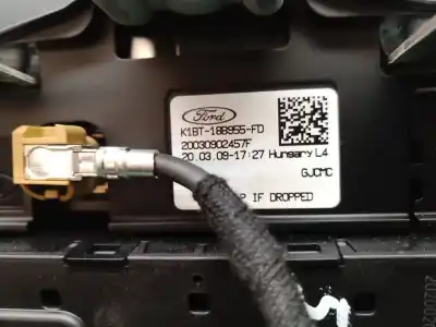 Second-hand car spare part multifunction display for ford fiesta vii (hj, hf) 1.0 ecoboost oem iam references k1bt18b955fd k1bt18b955 k1bt18b955