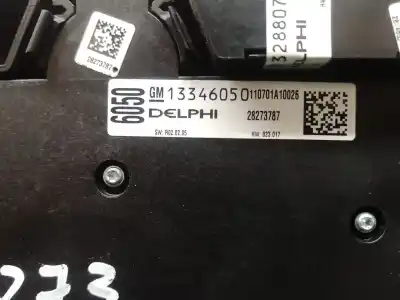 Piesă de schimb auto la mâna a doua controlul încalzire / aer conditionat pentru opel astra j (p10) 1.7 cdti (68) referințe oem iam 13346050 13343707 13346050