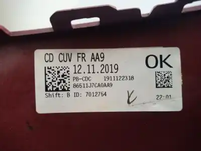 Peça sobressalente para automóvel em segunda mão para choques dianteiro por kia xceed (cd) 1.0 t-gdi referências oem iam 86511j7ca0 86511j7ca0 86511j7ca0