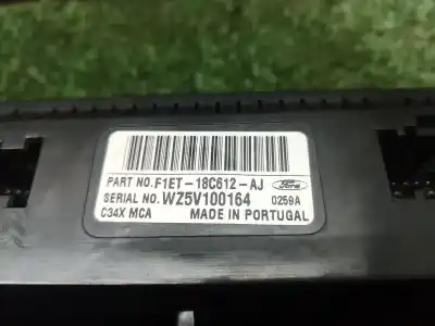 Second-hand car spare part heating / air conditioning control panel for ford c-max ii (dxa/cb7, dxa/ceu) 1.0 ecoboost oem iam references 18c612a 18c612a 18c612a