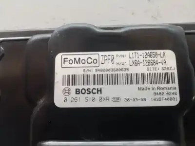 Second-hand car spare part ecu engine control for ford fiesta vii (hj, hf) 1.0 ecoboost oem iam references lx6a12b684 lx6a12b684 lit112a650