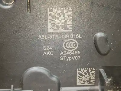 Автозапчастина б/у замок передніх дверей лівий для ford fiesta vii (hj, hf) 1.0 ecoboost посилання на oem iam a6l5ta839016l 45380180 a6l5ta839016l