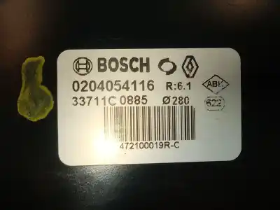 Second-hand car spare part brake servo for renault fluence (l3_) z.e. oem iam references 0204054116 472100019rc 0204054116