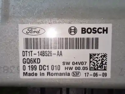 Second-hand car spare part electronic module for ford c-max ii (dxa/cb7, dxa/ceu) 1.0 ecoboost oem iam references dt1t14b526aa 0199dc1010 dt1t14b526aa