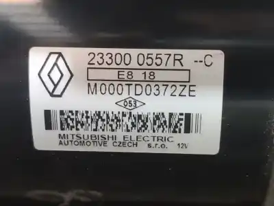 Pièce détachée automobile d'occasion démarreur de voiture pour renault megane iii hatchback (bz0/1_, b3_) 1.2 tce (bz16 bz28) références oem iam 233000557r m000td0372ze 233000557r