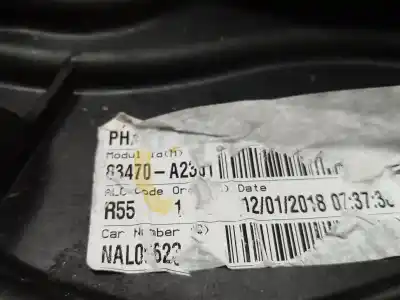 Peça sobressalente para automóvel em segunda mão elevador de vidros traseiro esquerdo por kia pro cee´d (jd) 1.4 crdi 90 referências oem iam 83470a23 83470a23 83470a23
