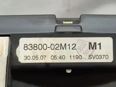 Peça sobressalente para automóvel em segunda mão quadrante por toyota auris luna+ referências oem iam 8380002m12 8380002m12 8380002m12