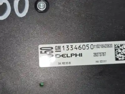 Автозапчасти б/у климат-контроль за opel astra j (p10) 1.7 cdti (68) ссылки oem iam 13346050 13346050 13346050