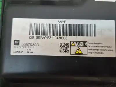 Автозапчасти б/у блок управления двигателем за opel astra j (p10) 1.7 cdti (68) ссылки oem iam 55579893 55579893 55579893