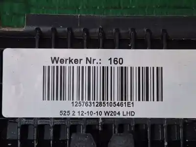 Peça sobressalente para automóvel em segunda mão TABLIER por MERCEDES CLASE C (W204) C 200 CDI (204.001) Referências OEM IAM   