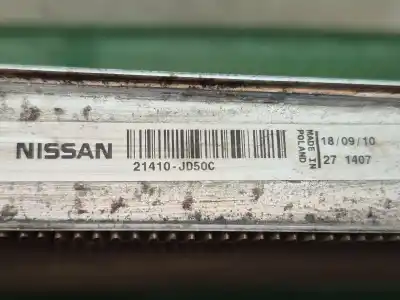Second-hand car spare part water radiator for nissan qashqai / qashqai +2 i (j10, nj10, jj10e) 1.5 dci oem iam references 21410jd50c 21410jd50c 21410jd50c Second-hand car spare part water radiator for nissan qashqai / qashqai +2 i (j10, nj10, jj10e) 1.5 dci oem iam references 21410jd50c 21410jd50c 21410jd50c