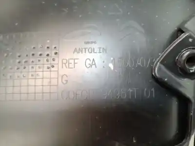 Peça sobressalente para automóvel em segunda mão forra / revestimento da porta traseira esquerda por citroen c4 cactus 1.2 thp 110 referências oem iam 94961t01 94961t01 94961t01
