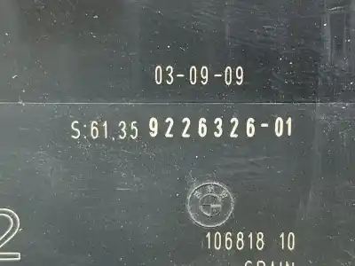 Pezzo di ricambio per auto di seconda mano modulo elettronico per bmw 1 (e87) 118 d riferimenti oem iam 922632601922632601 922632601 922632601