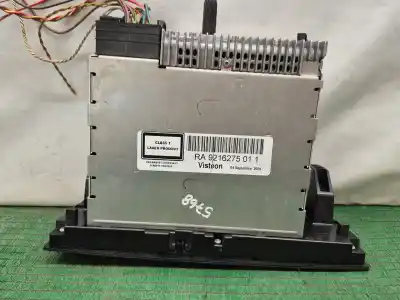 Second-hand car spare part audio system / radio cd for bmw 1 (e87) 118 d oem iam references 9216275011 9216275011 9216275011