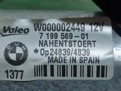 Second-hand car spare part rear windshield wiper motor for bmw 1 (e87) 118 d oem iam references w000002449 719956901 w000002449