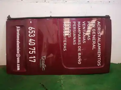 Gebrauchtes Autoersatzteil RECHTE HINTERE TÜR zum RENAULT TRAFIC CAJA CERRADA (AB 4.01) Doble cabina L1H1 2.7t OEM-IAM-Referenzen R012719J  