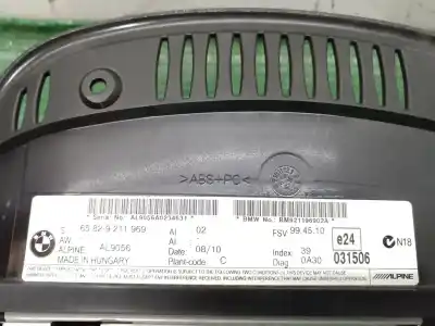 Peça sobressalente para automóvel em segunda mão display gps / multimídia por bmw 5 touring (e61) 520 d referências oem iam 65829211969 65829211969 65829211969