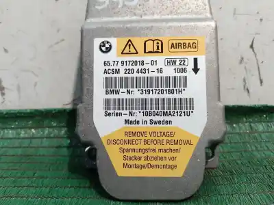 Second-hand car spare part airbag control unit for bmw 5 touring (e61) 520 d oem iam references 65779172018 65779172018 65779172018