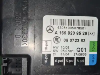 Автозапчастина б/у електронний модуль для mercedes-benz clase a (w169) a 180 cdi a-edition посилання на oem iam a1698208626 a1698208626 a1698208626