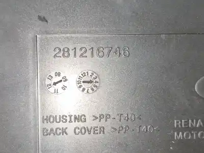Peça sobressalente para automóvel em segunda mão quadrante por renault fluence (l3_) 1.5 dci (l30d l30l l306 l33f l33l l33m l33v l33w) referências oem iam 248107963r 281216746 248107963r