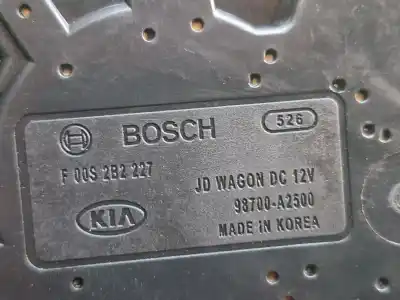 Pezzo di ricambio per auto di seconda mano motore tergicristallo posteriore per kia cee´d (jd) 1.6 crdi 128 riferimenti oem iam f00s2b2227 f00s2b2227 f00s2b2227