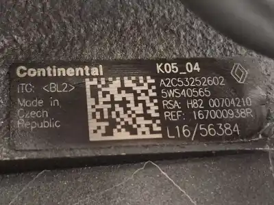 Автозапчастина б/у двигун комплект для renault fluence (l3_) 1.5 dci (l30d l30l l306 l33f l33l l33m l33v l33w) посилання на oem iam k9kj836 k9kj836 k9k836