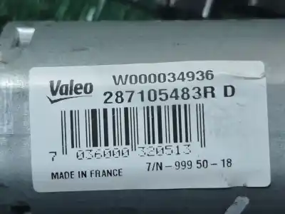 Автозапчасти б/у мотор заднего стеклоочистителя за renault clio iv (bh_) 0.9 tce 90 ссылки oem iam 287105483r 287105483r 287105483r