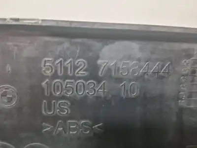 Second-hand car spare part rear bumper reinforcement for bmw x5 (e70) 3.0 d oem iam references 51127158444 51127158444 51127158444