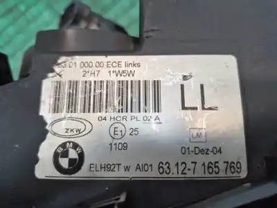Peça sobressalente para automóvel em segunda mão farol / farolim esquerdo por bmw 3 (e46) 320 d referências oem iam 63127165769 63127165769 63127165769