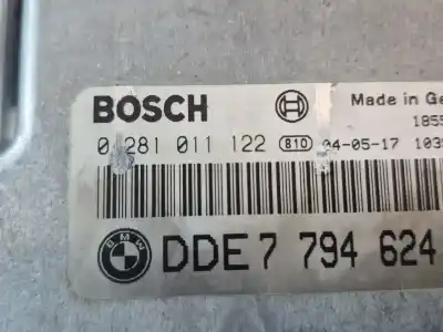 Second-hand car spare part ecu engine control for bmw 3 (e46) 320 d oem iam references 0281011122 0281011122 7794624