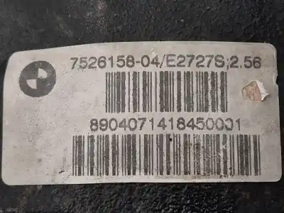Second-hand car spare part rear differential for bmw 3 (e46) 320 d oem iam references 752615804 752615804 e2727s256