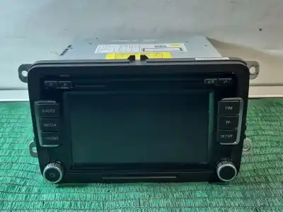 Second-hand car spare part AUDIO SYSTEM / RADIO CD for VOLKSWAGEN GOLF VI (5K1) Rabbit OEM IAM references 3C8035195F  
