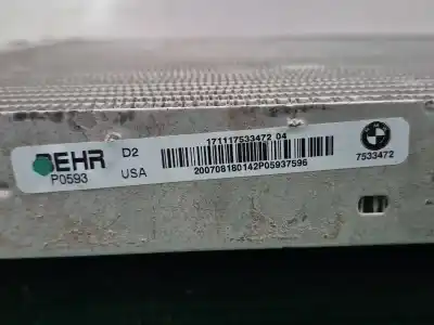 Peça sobressalente para automóvel em segunda mão radiador de água por bmw x5 (e70) 3.0 d referências oem iam 7533472 p0593 p0593