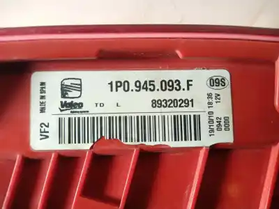 Second-hand car spare part interior left tailgate light for seat leon (1p1) 1.6 tdi oem iam references 1p0945093f 1p0945093f 89320291