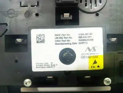 Peça sobressalente para automóvel em segunda mão quadrante por mini mini countryman (r60) one d referências oem iam 923242703  