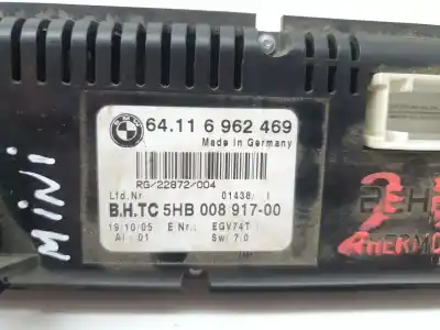 Автозапчасти б/у климат-контроль за mini mini (r50,r53) 1.6 16v cat 116 cv / 85 kw ссылки oem iam rg/22872/004 64116962469 