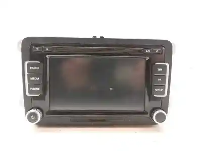 Pièce détachée automobile d'occasion ÉCRAN MULTIFONCTIONS pour VOLKSWAGEN GOLF VI (5K1)  Références OEM IAM 3C8035195F  
