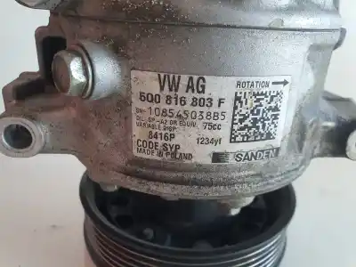 Автозапчасти б/у компрессор кондиционера воздуха за seat leon (5f1) fr fast lane ссылки oem iam 5q0816803f  